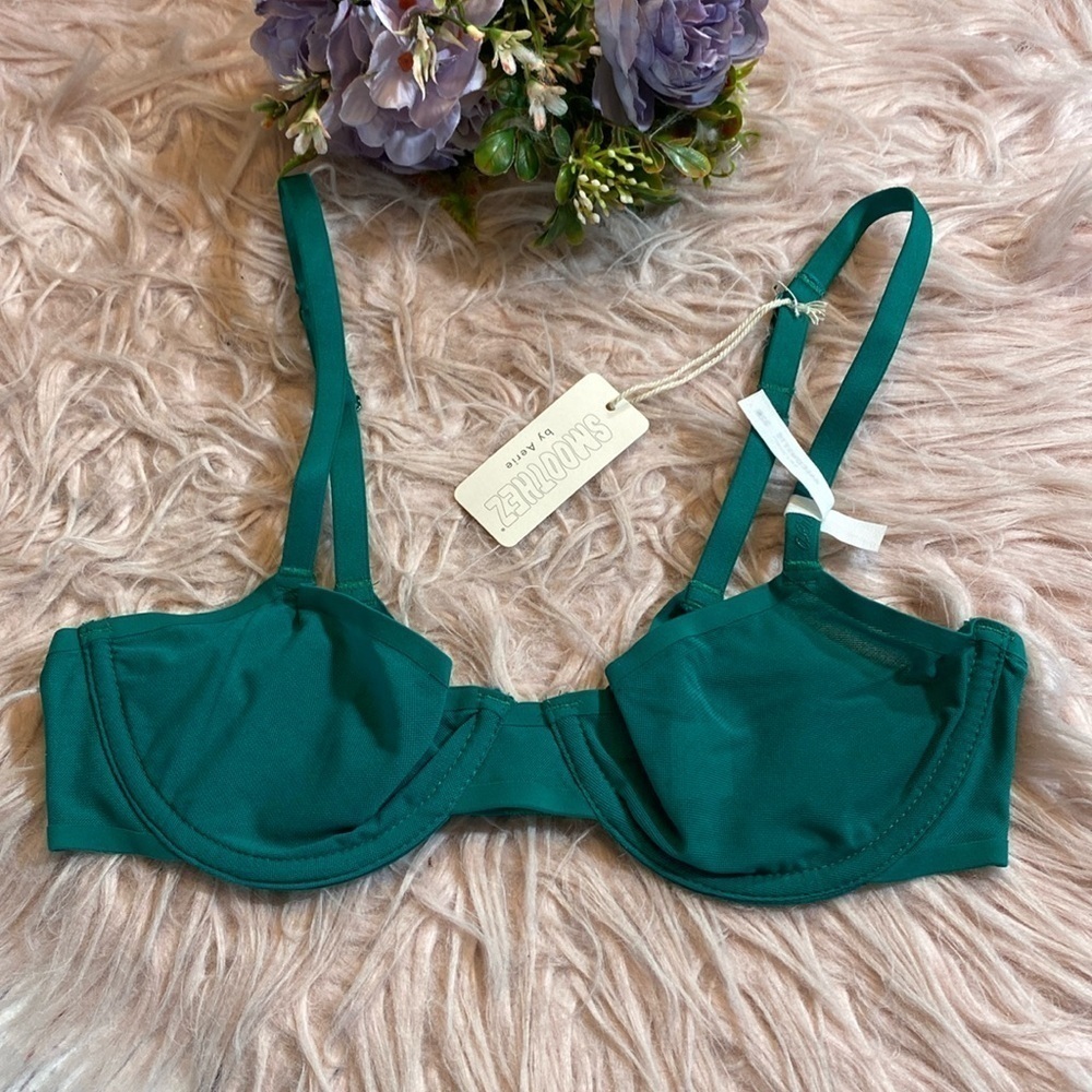 aerie Emerald Green Underwire Bra